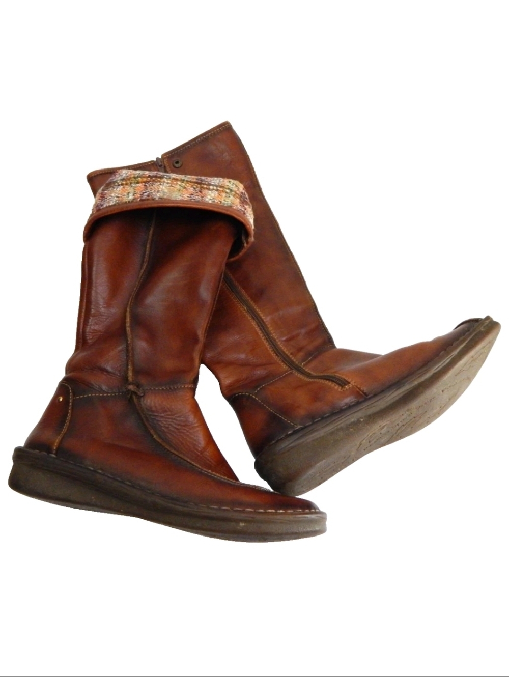 Pikolinos Tall Shaft Fold Over Boots